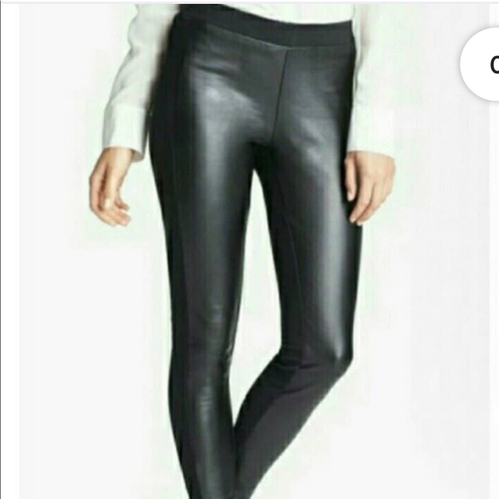 Trouvé Feaux leather leggings